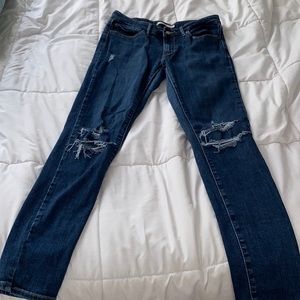 Levi skinny jeans.